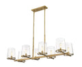 Z-LITE, CALLISTA LINEAR CHANDELIER, LINEAR LIGHT