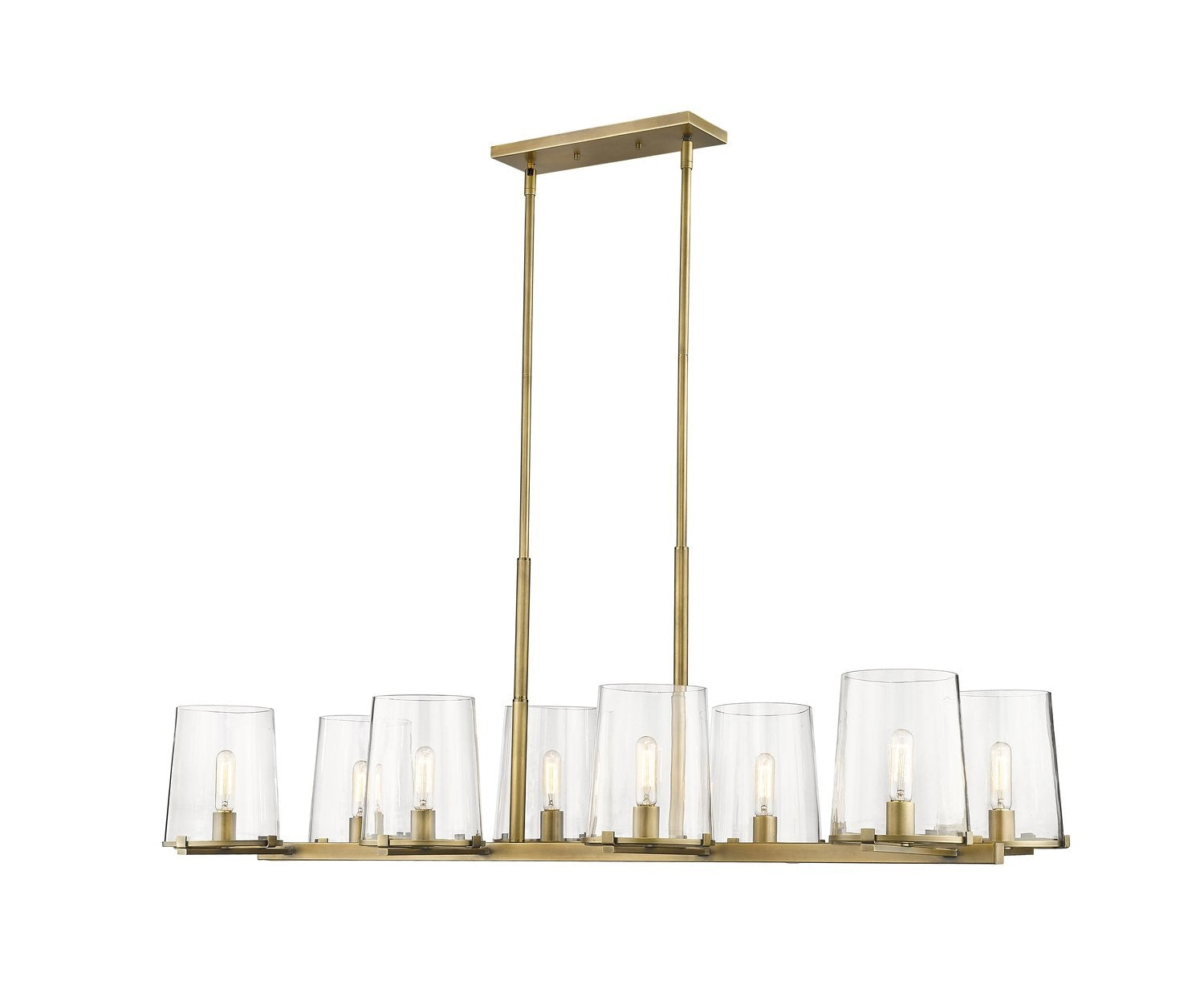 Z-LITE, CALLISTA LINEAR CHANDELIER, LINEAR LIGHT