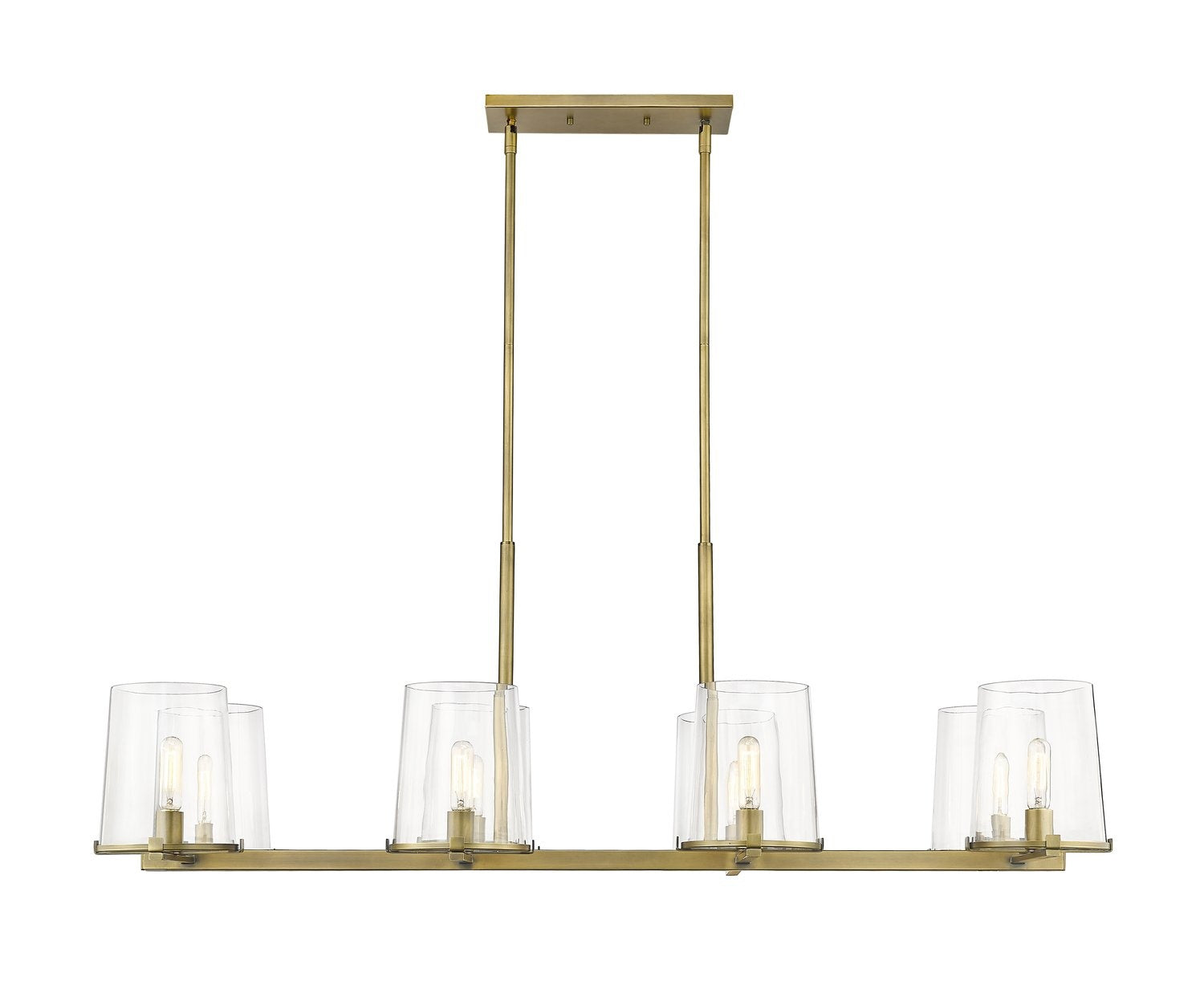 Z-LITE, CALLISTA LINEAR CHANDELIER, LINEAR LIGHT