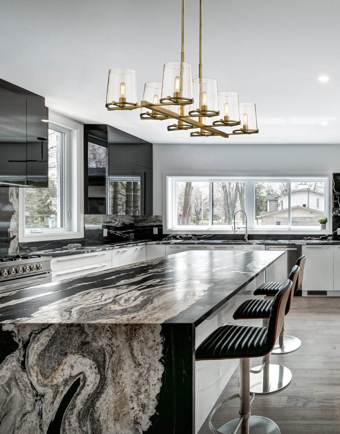 Z-LITE, CALLISTA LINEAR CHANDELIER, LINEAR LIGHT