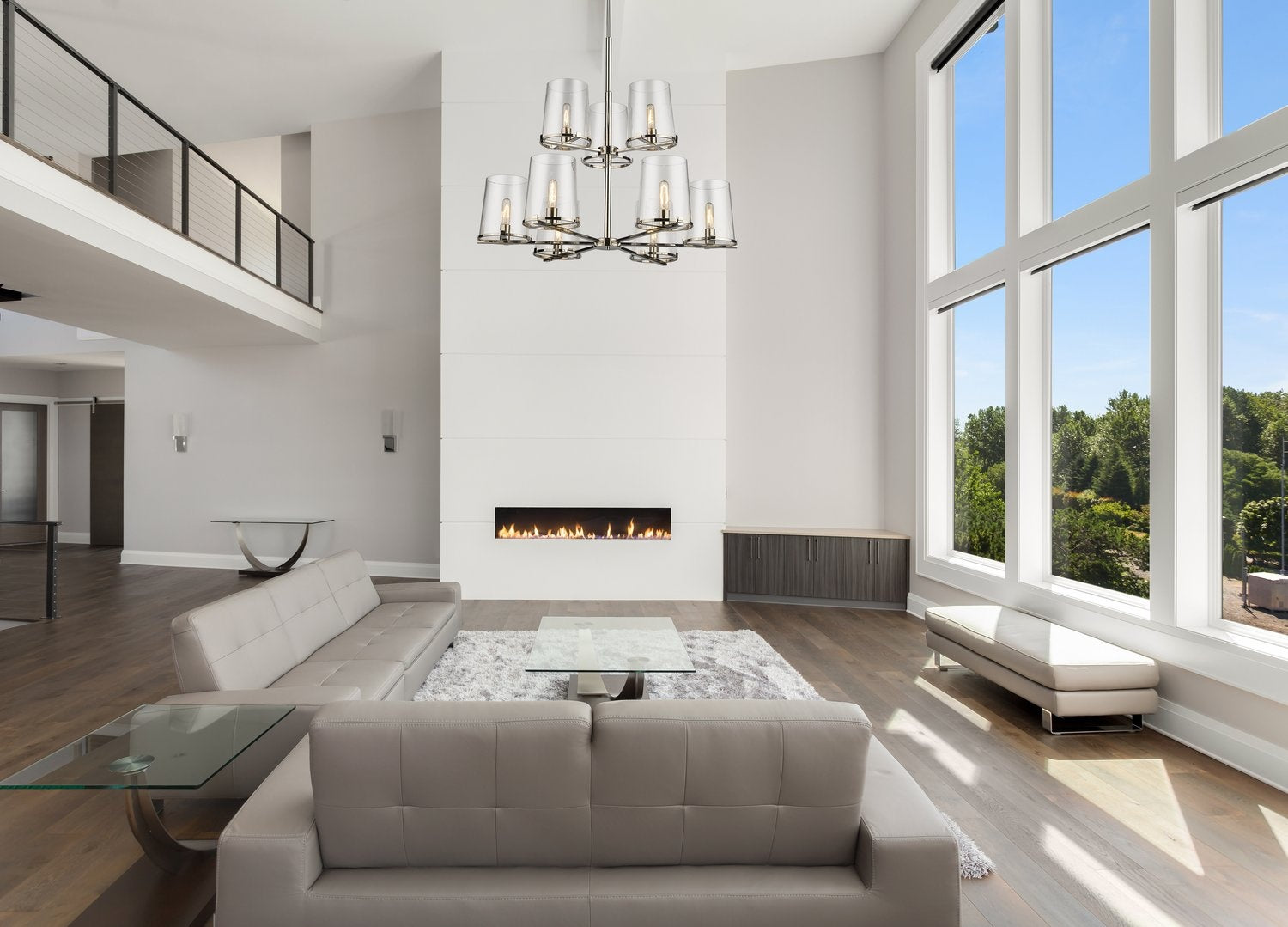 Z-LITE, CALLISTA CHANDELIER, CHANDELIER LIGHT