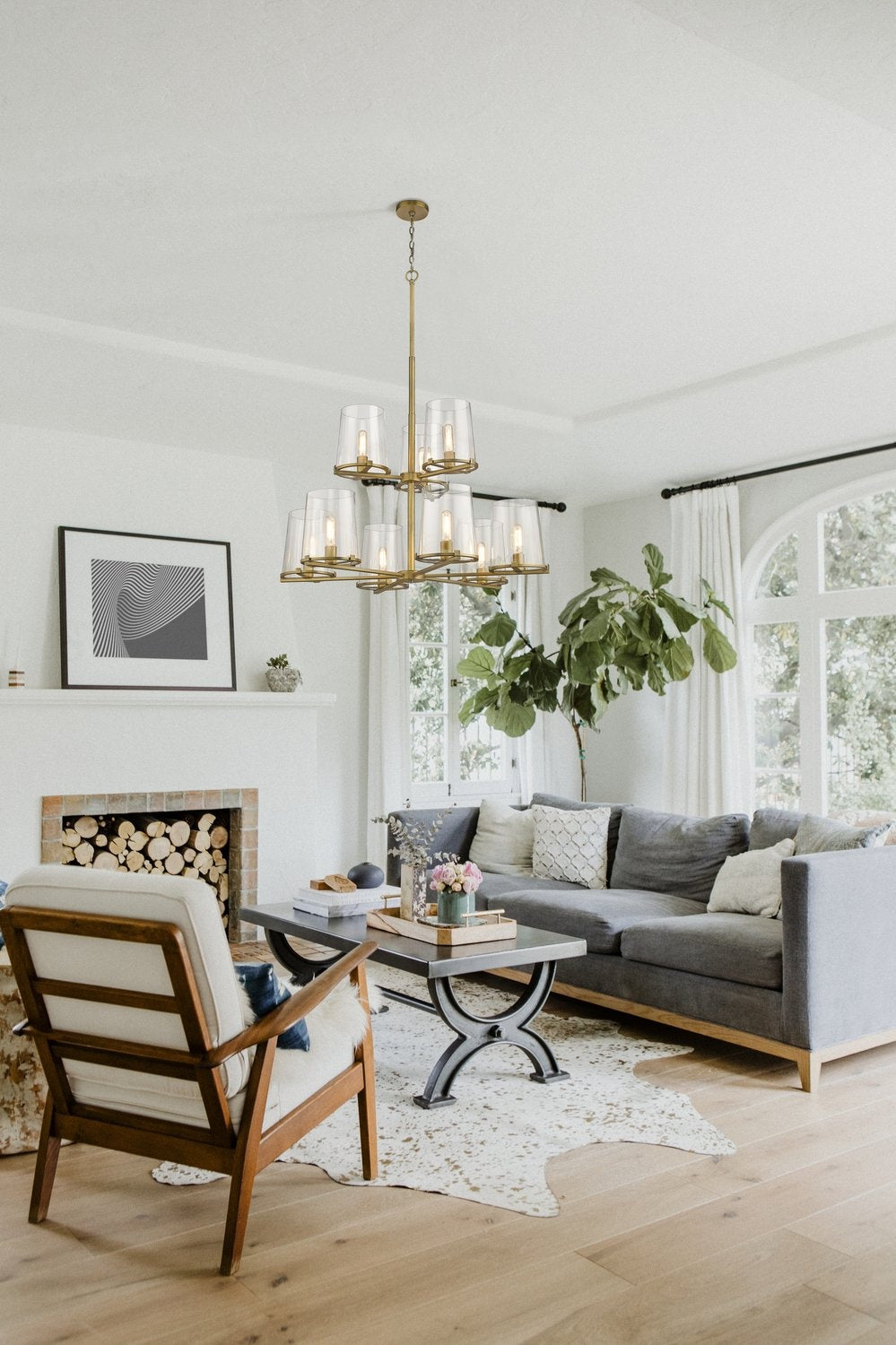 Z-LITE, CALLISTA CHANDELIER, CHANDELIER LIGHT