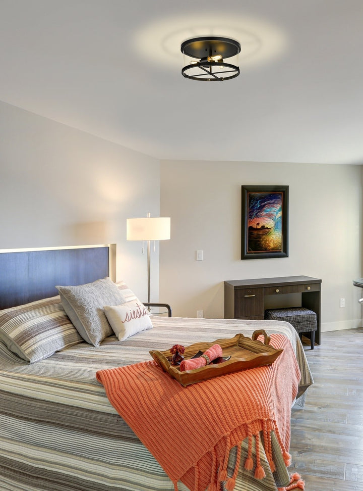 Z-LITE, CALLISTA FLUSH MOUNT, FLUSH MOUNT CEILING LIGHTS