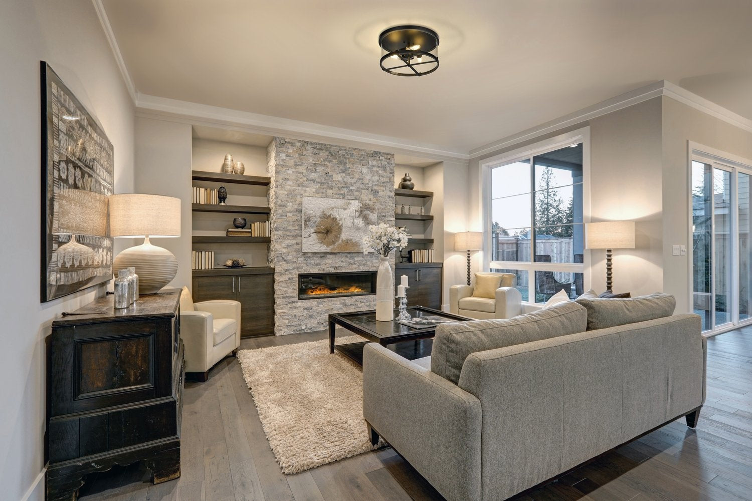 Z-LITE, CALLISTA FLUSH MOUNT, FLUSH MOUNT CEILING LIGHTS