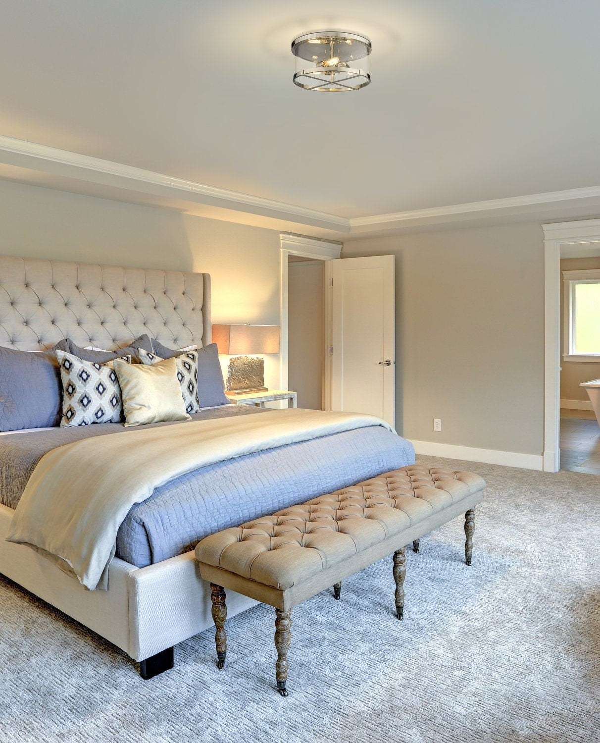 Z-LITE, CALLISTA FLUSH MOUNT, FLUSH MOUNT CEILING LIGHTS