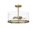 Z-LITE, CALLISTA SEMI FLUSH MOUNT, SEMI FLUSH MOUNT LIGHT