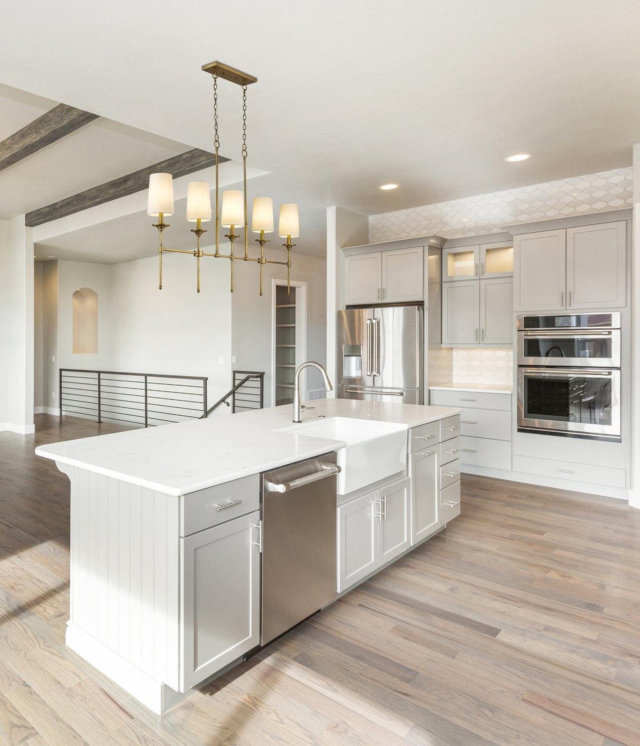Z-LITE, EMILY LINEAR CHANDELIER, LINEAR LIGHT
