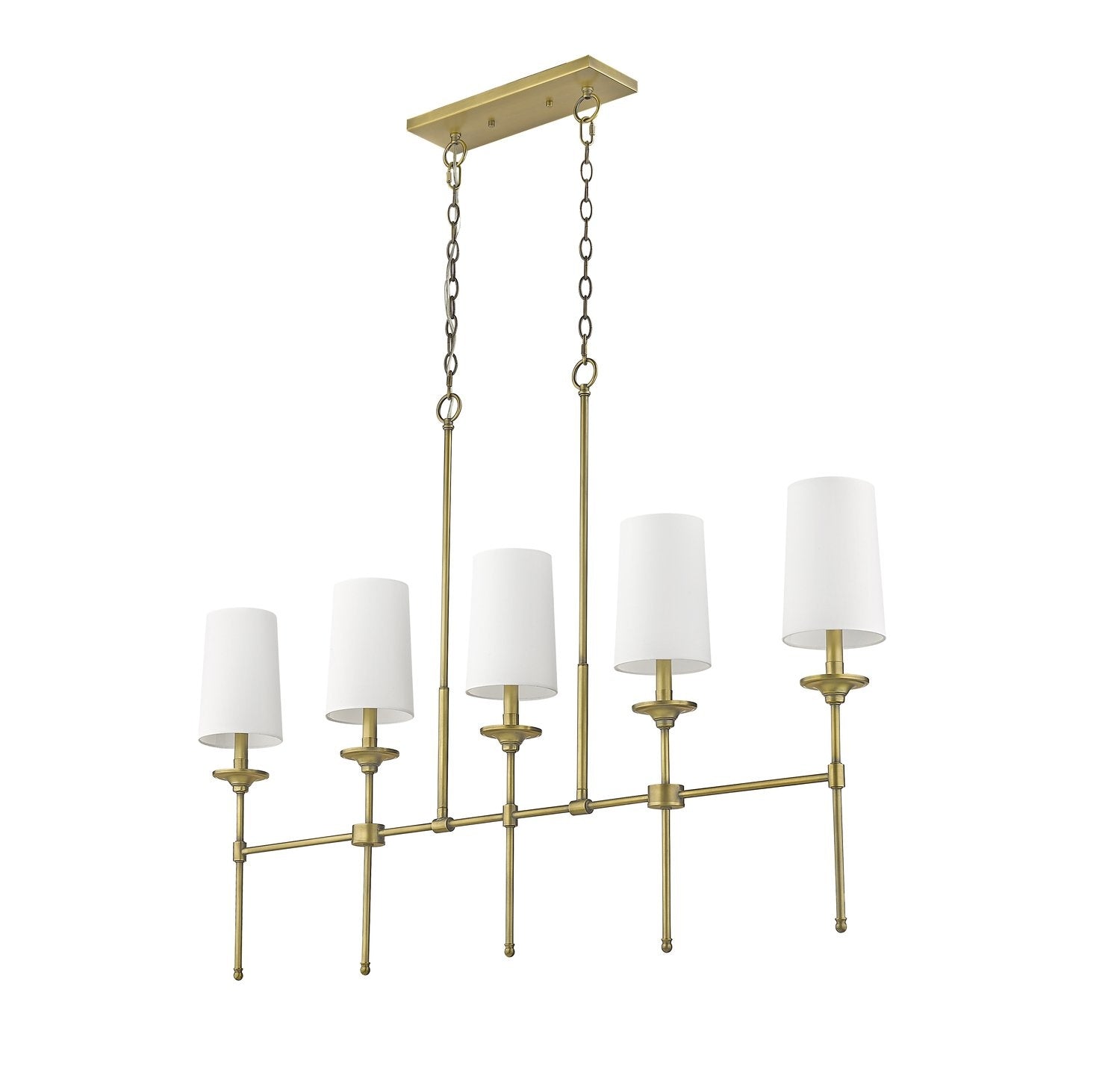 Z-LITE, EMILY LINEAR CHANDELIER, LINEAR LIGHT