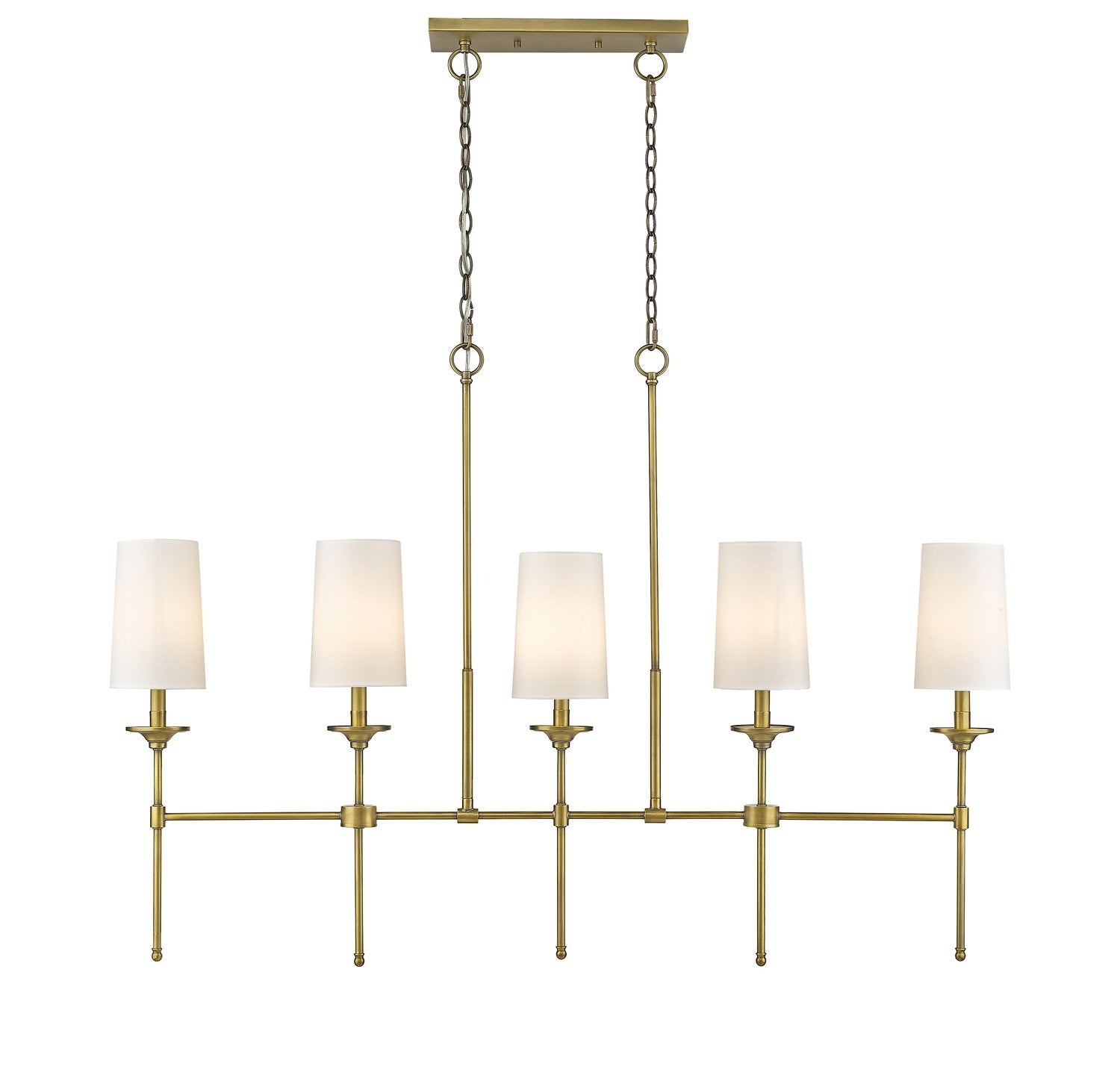 Z-LITE, EMILY LINEAR CHANDELIER, LINEAR LIGHT