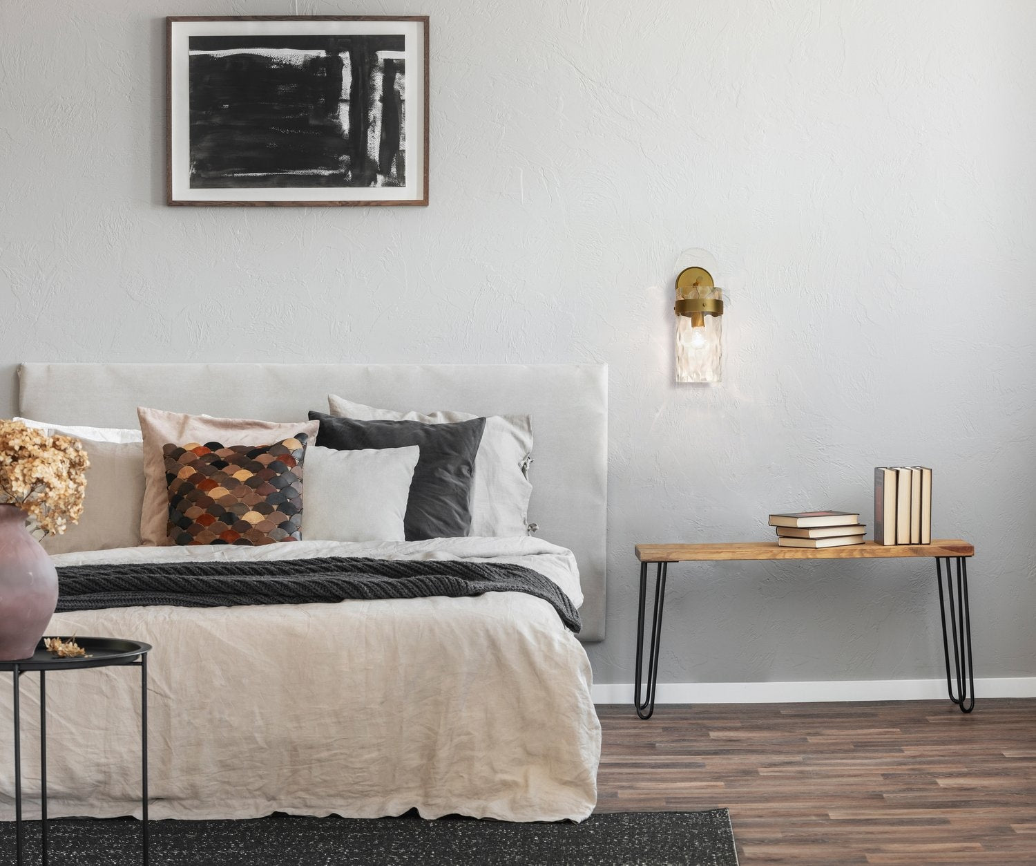 Z-LITE, FONTAINE WALL SCONCE, WALL SCONCES