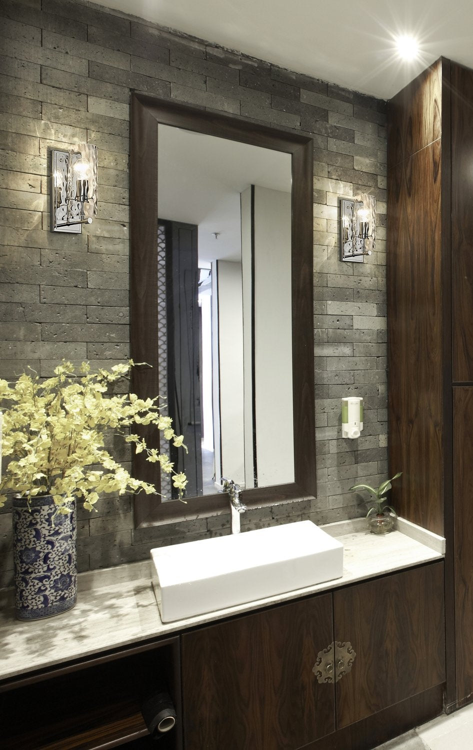 Z-LITE, FONTAINE WALL SCONCE, WALL SCONCES