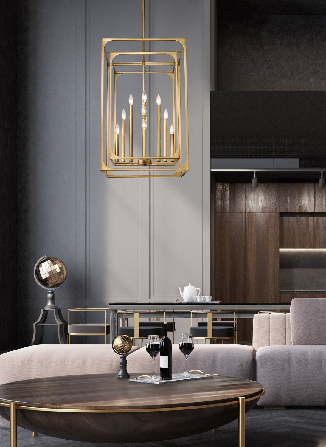 Z-LITE, EASTON CHANDELIER, CHANDELIER LIGHT