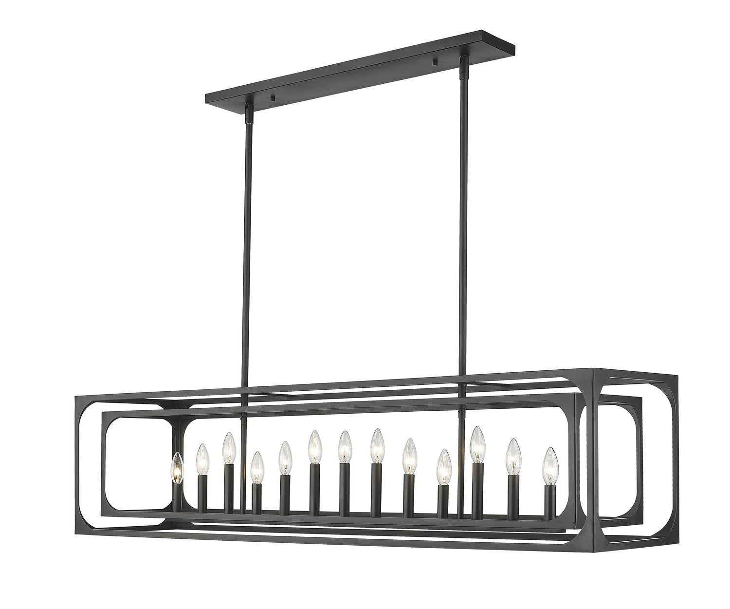 Z-LITE, EASTON LINEAR CHANDELIER, LINEAR LIGHT