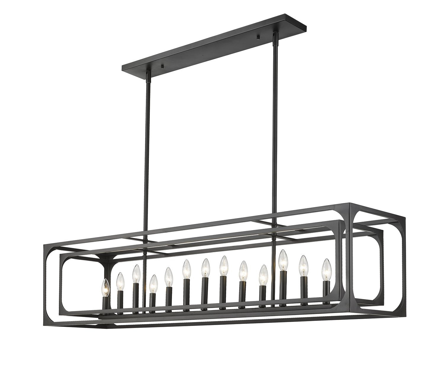 Z-LITE, EASTON LINEAR CHANDELIER, LINEAR LIGHT