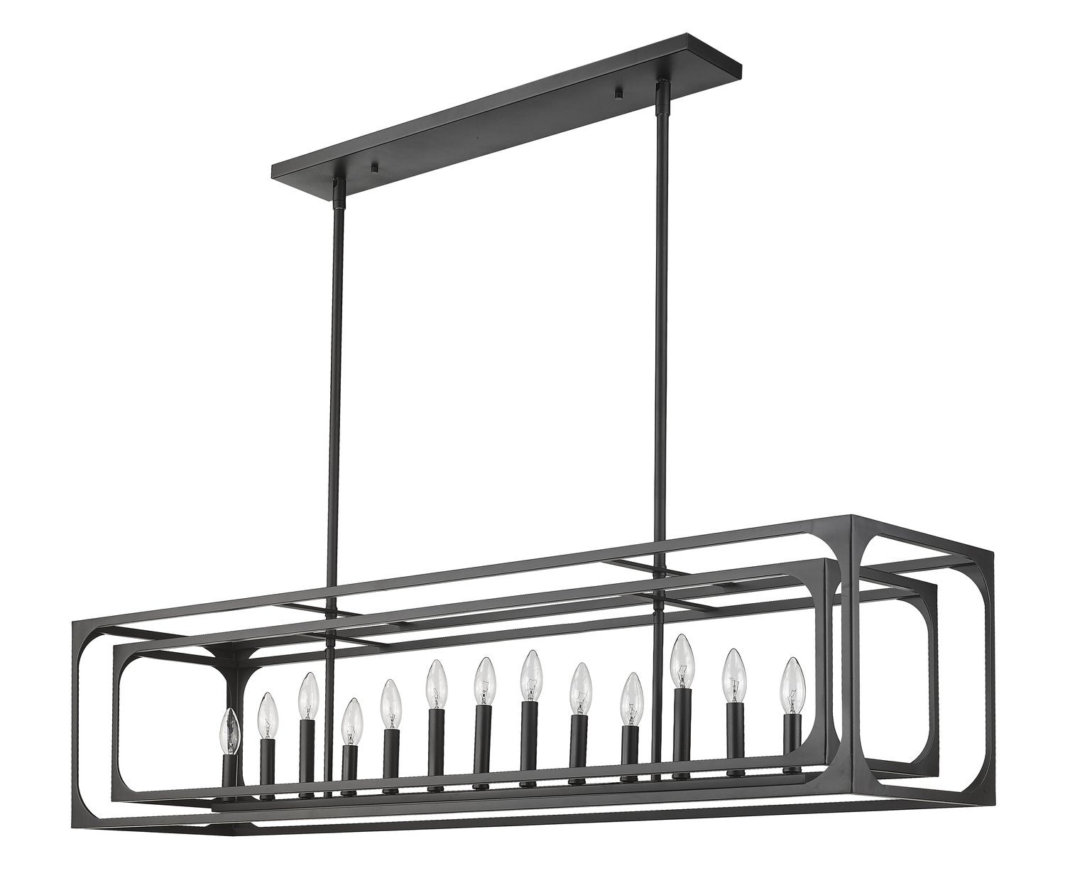 Z-LITE, EASTON LINEAR CHANDELIER, LINEAR LIGHT