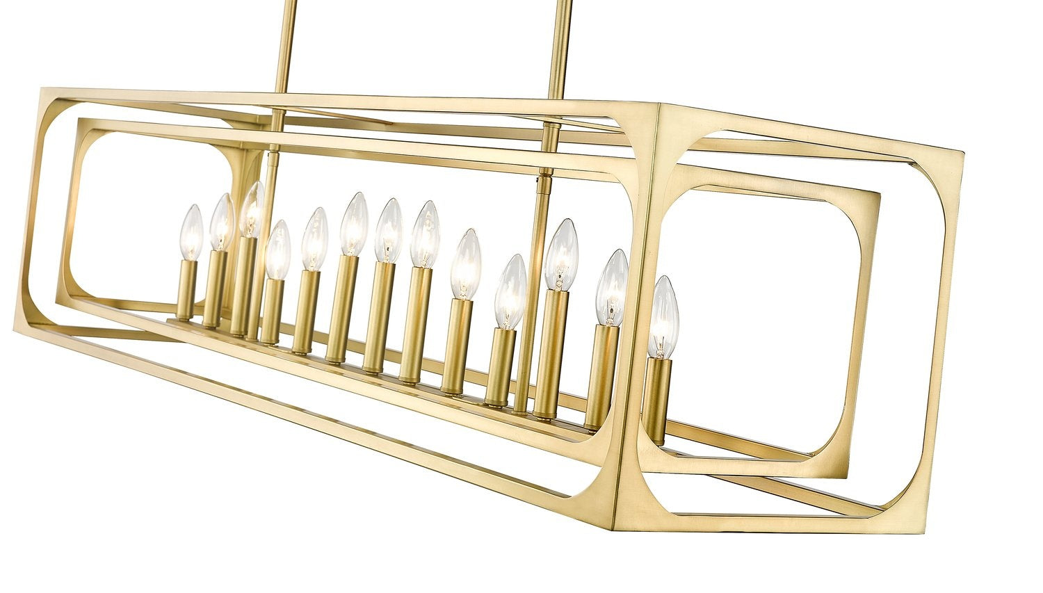 Z-LITE, EASTON LINEAR CHANDELIER, LINEAR LIGHT