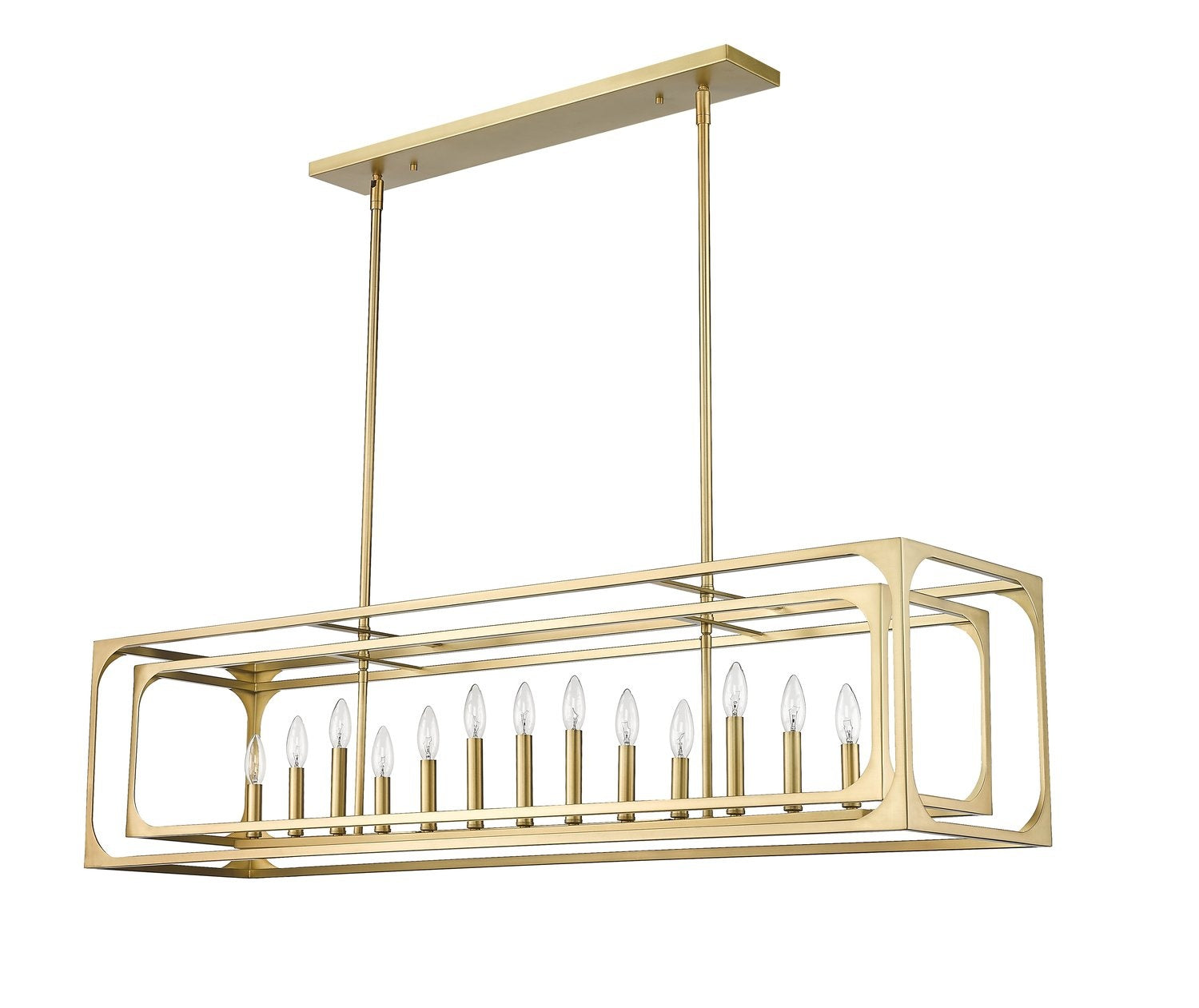 Z-LITE, EASTON LINEAR CHANDELIER, LINEAR LIGHT