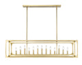 Z-LITE, EASTON LINEAR CHANDELIER, LINEAR LIGHT