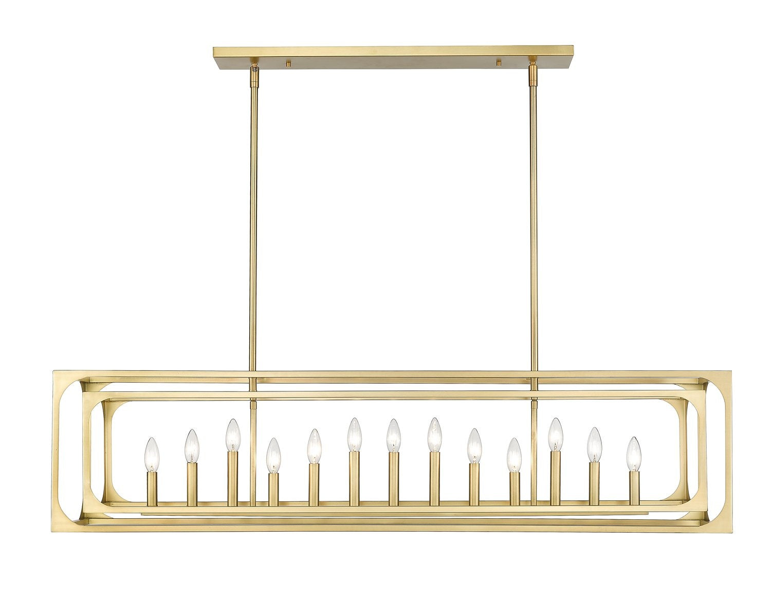 Z-LITE, EASTON LINEAR CHANDELIER, LINEAR LIGHT