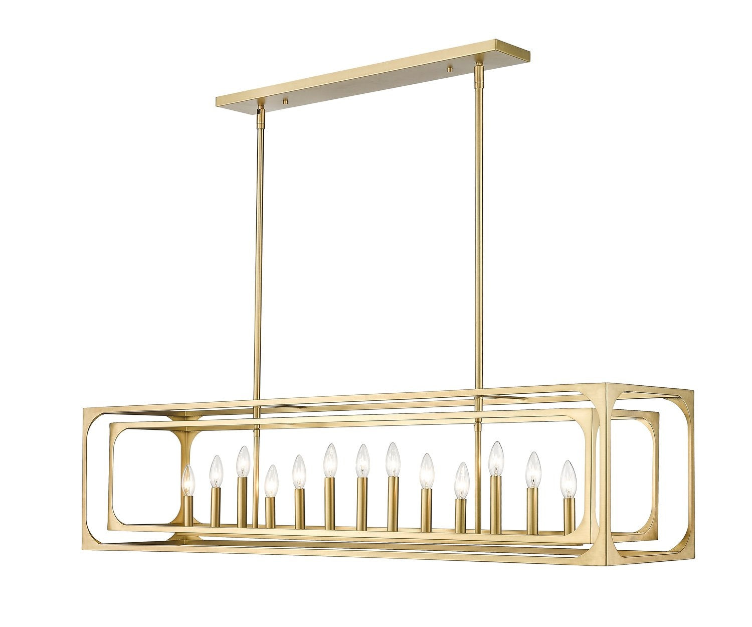 Z-LITE, EASTON LINEAR CHANDELIER, LINEAR LIGHT