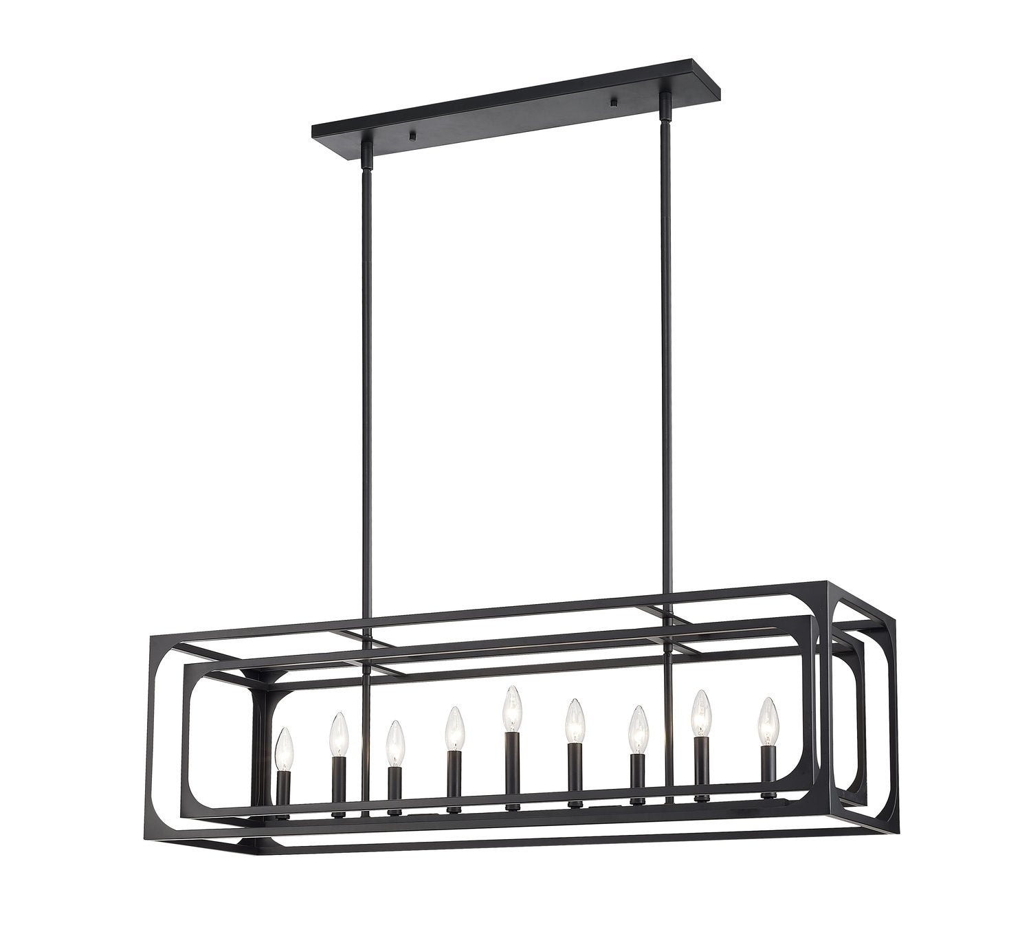 Z-LITE, EASTON LINEAR CHANDELIER, LINEAR LIGHT