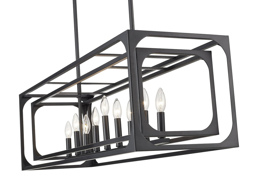 Z-LITE, EASTON LINEAR CHANDELIER, LINEAR LIGHT
