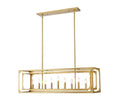 Z-LITE, EASTON LINEAR CHANDELIER, LINEAR LIGHT
