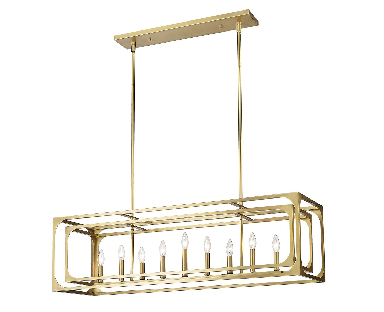 Z-LITE, EASTON LINEAR CHANDELIER, LINEAR LIGHT