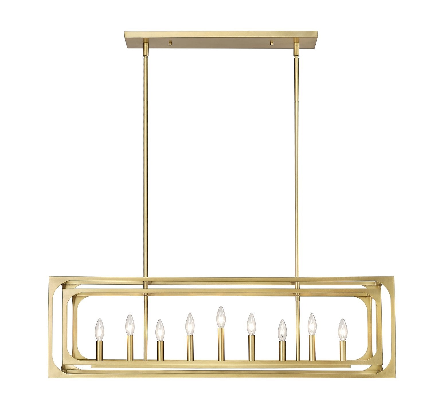 Z-LITE, EASTON LINEAR CHANDELIER, LINEAR LIGHT