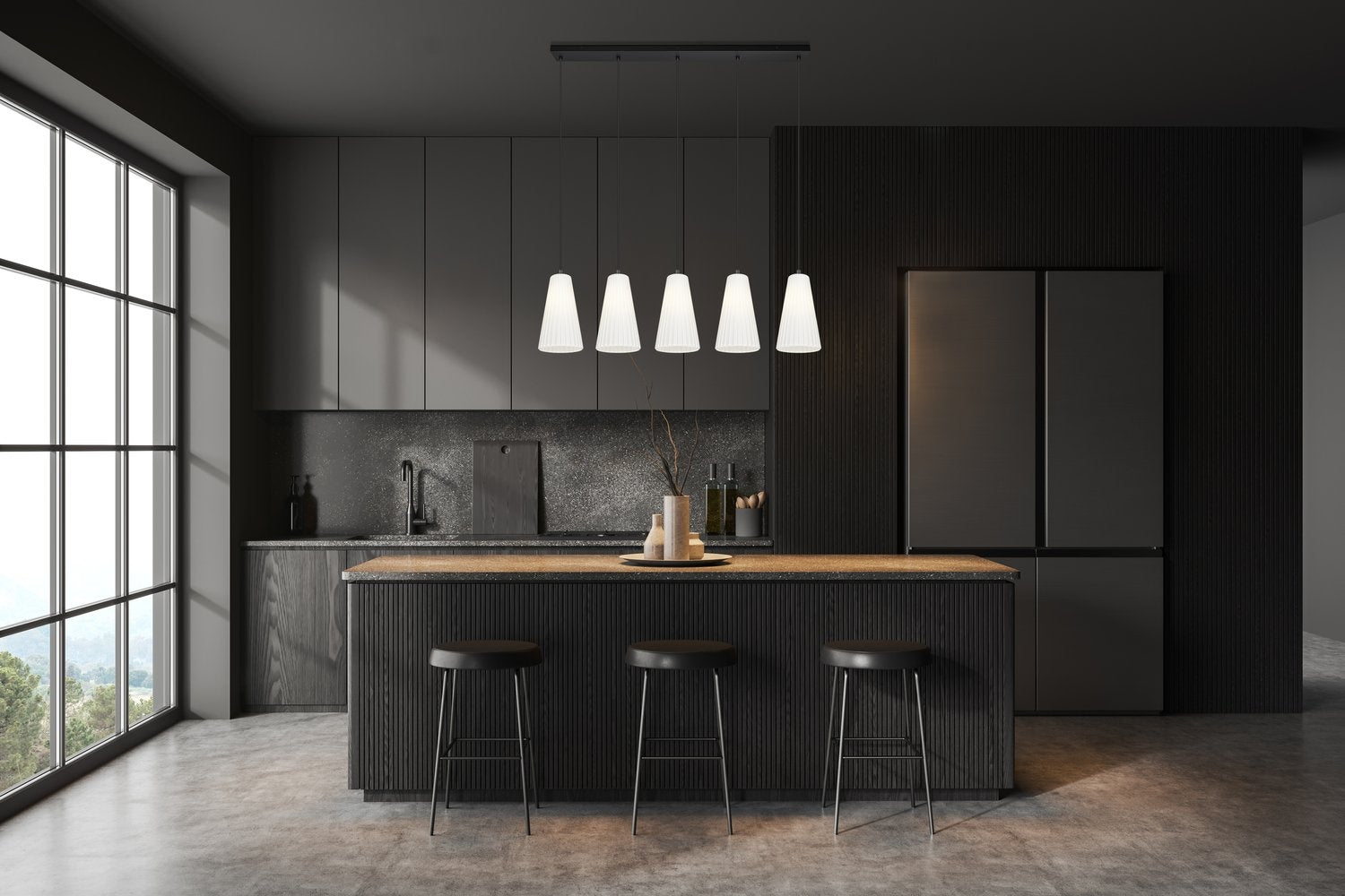Z-LITE, FARRELL LINEAR CHANDELIER, LINEAR LIGHT