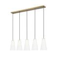 Z-LITE, FARRELL LINEAR CHANDELIER, LINEAR LIGHT