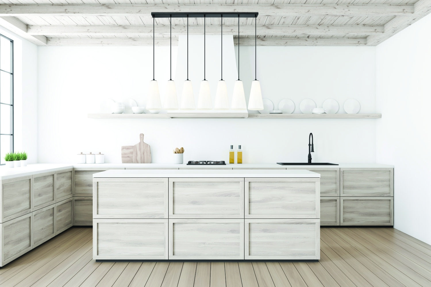 Z-LITE, FARRELL LINEAR CHANDELIER, LINEAR LIGHT