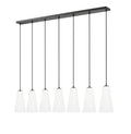 Z-LITE, FARRELL LINEAR CHANDELIER, LINEAR LIGHT