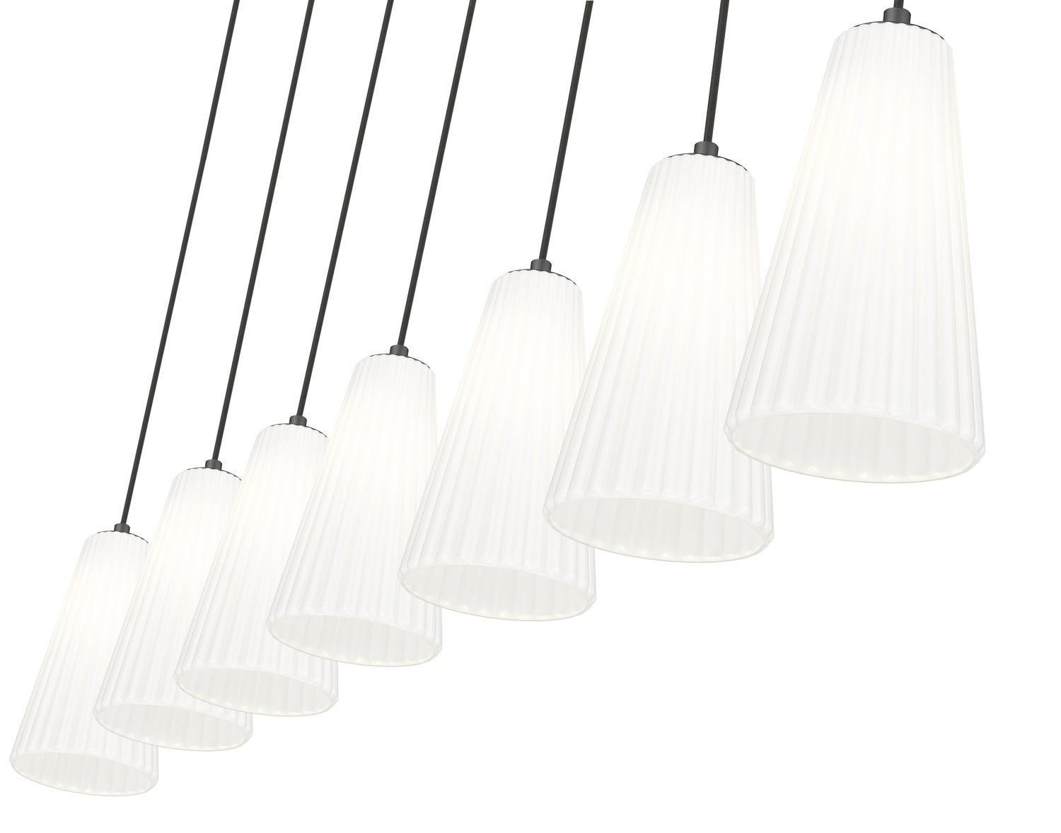 Z-LITE, FARRELL LINEAR CHANDELIER, LINEAR LIGHT