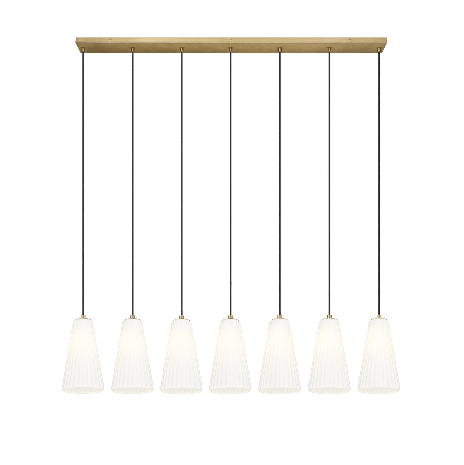 Z-LITE, FARRELL LINEAR CHANDELIER, LINEAR LIGHT