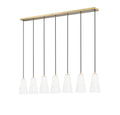 Z-LITE, FARRELL LINEAR CHANDELIER, LINEAR LIGHT