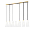 Z-LITE, FARRELL LINEAR CHANDELIER, LINEAR LIGHT