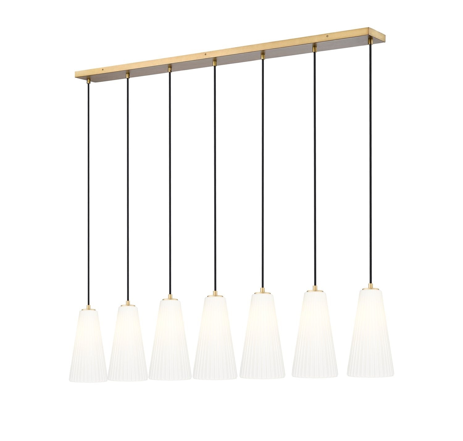 Z-LITE, FARRELL LINEAR CHANDELIER, LINEAR LIGHT