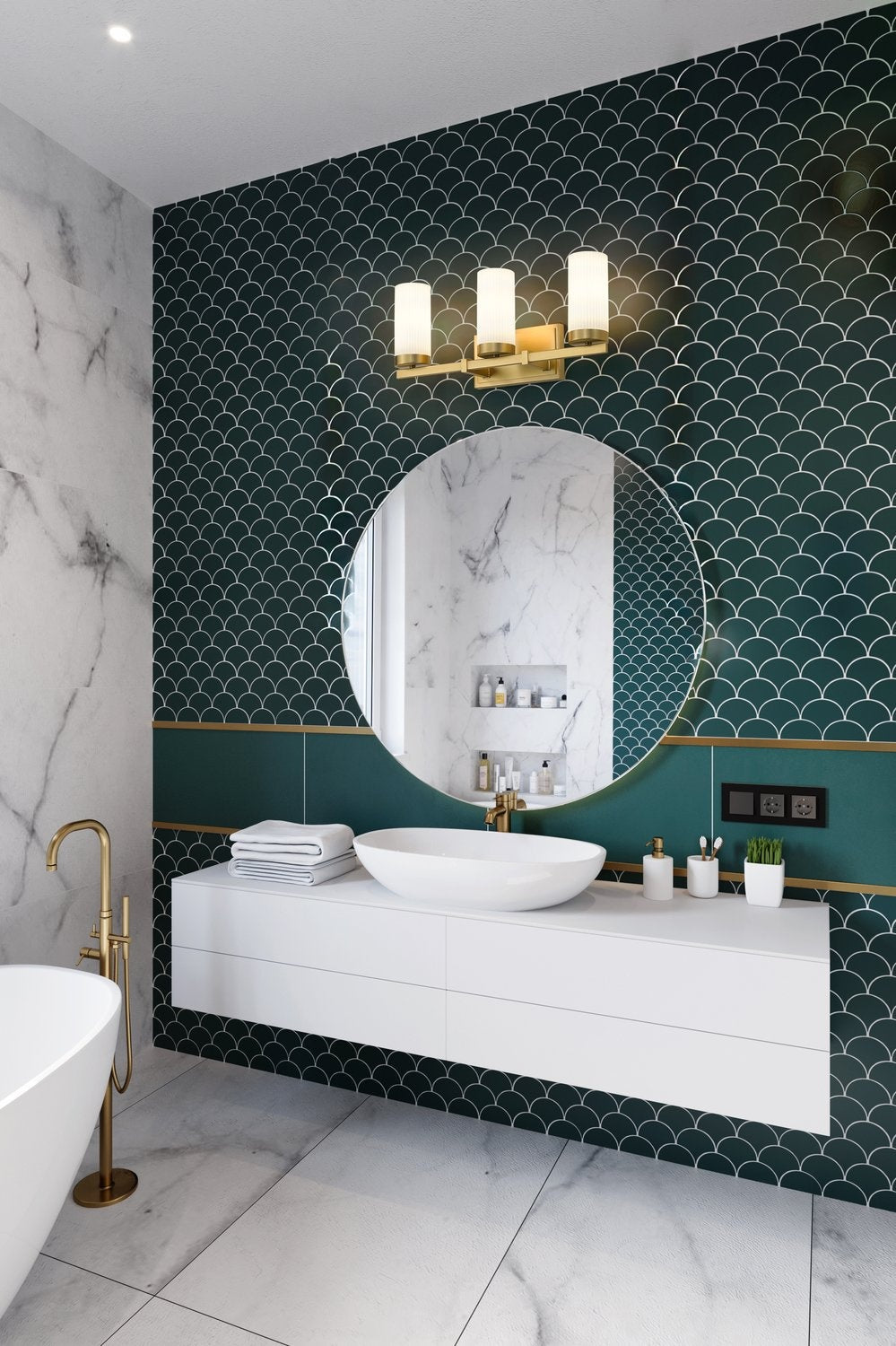 Z-LITE, DANICA VANITY, VANITY LIGHT