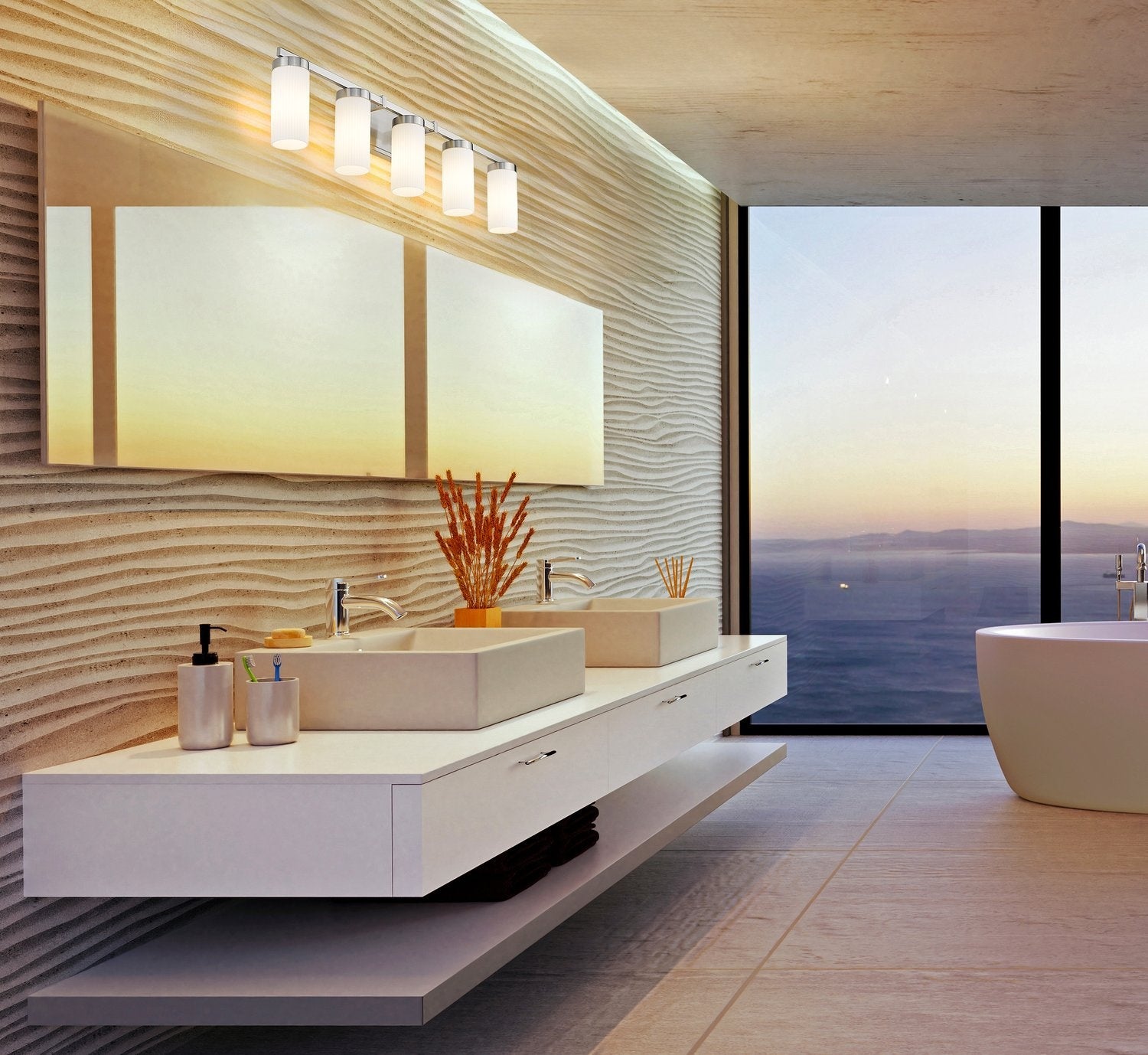 Z-LITE, DANICA VANITY, VANITY LIGHT