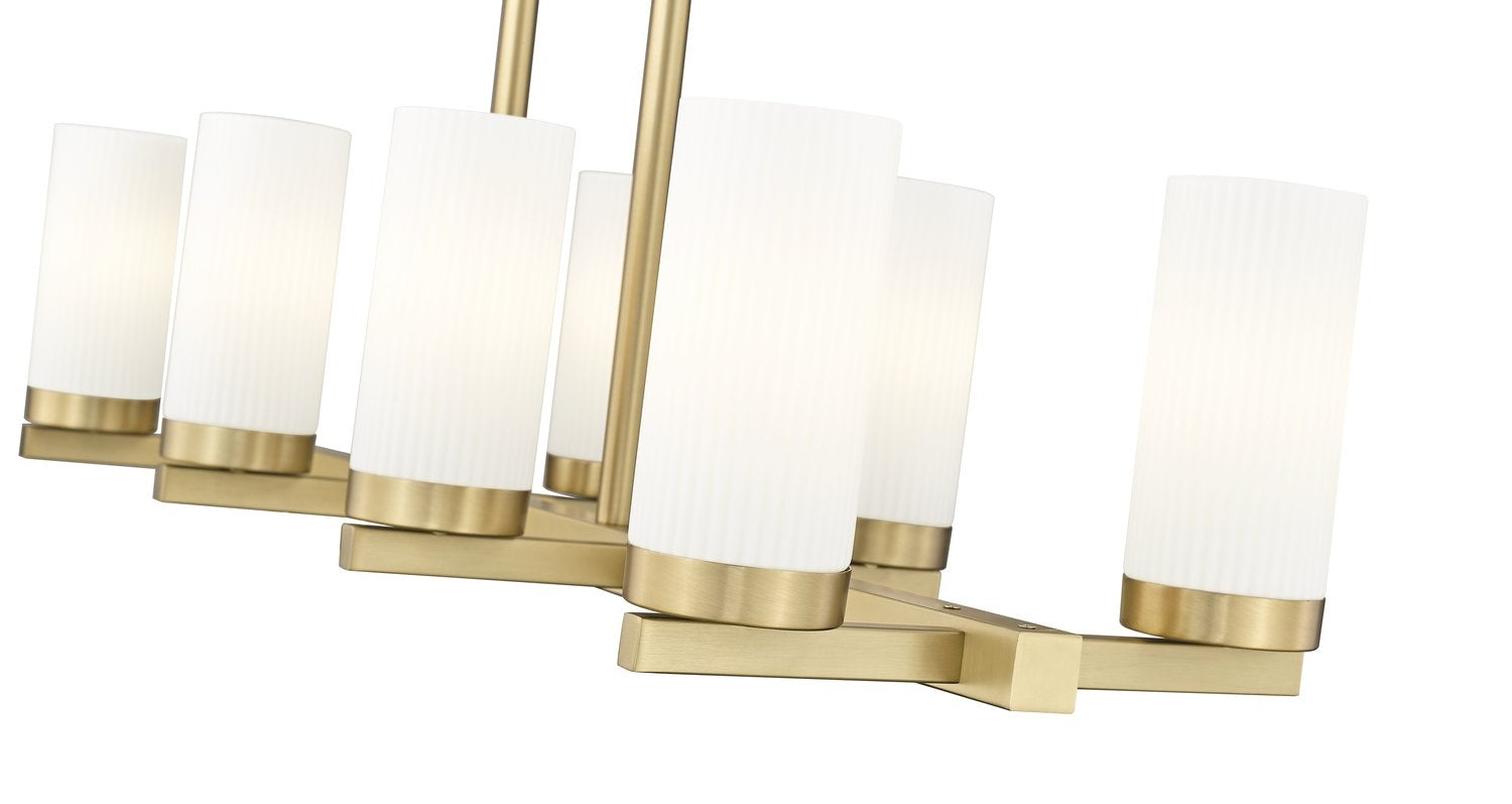 Z-LITE, DANICA LINEAR CHANDELIER, LINEAR LIGHT