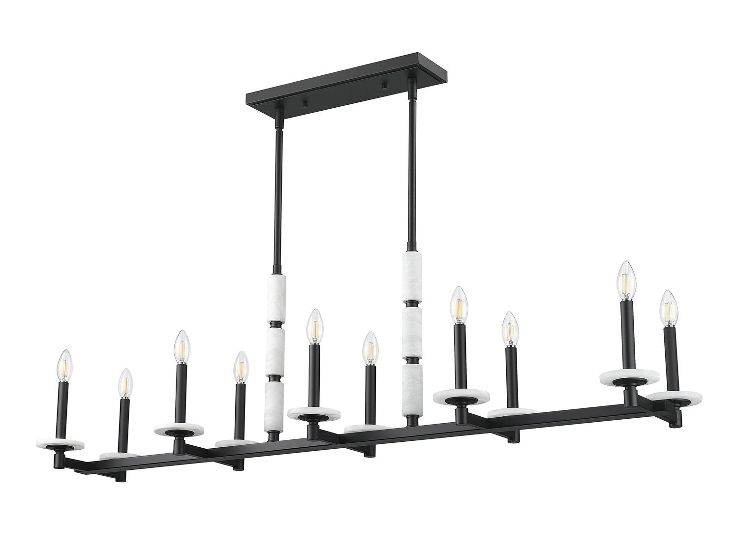 Z-LITE, KADEN LINEAR CHANDELIER, LINEAR LIGHT