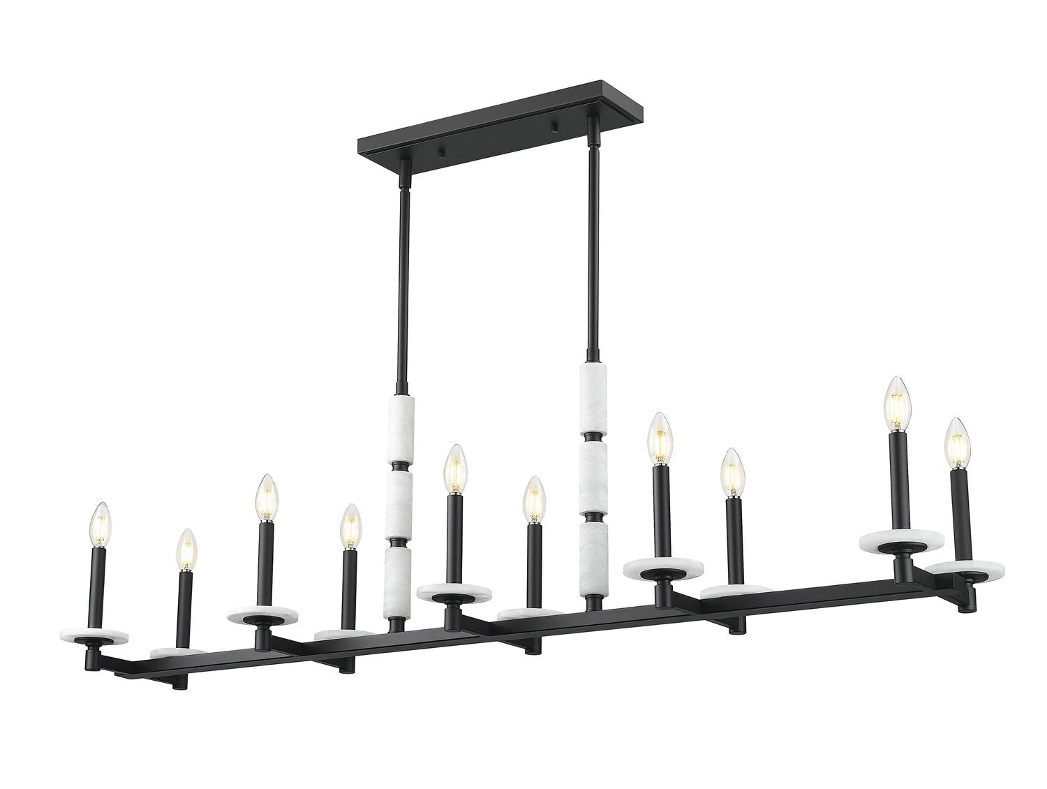 Z-LITE, KADEN LINEAR CHANDELIER, LINEAR LIGHT