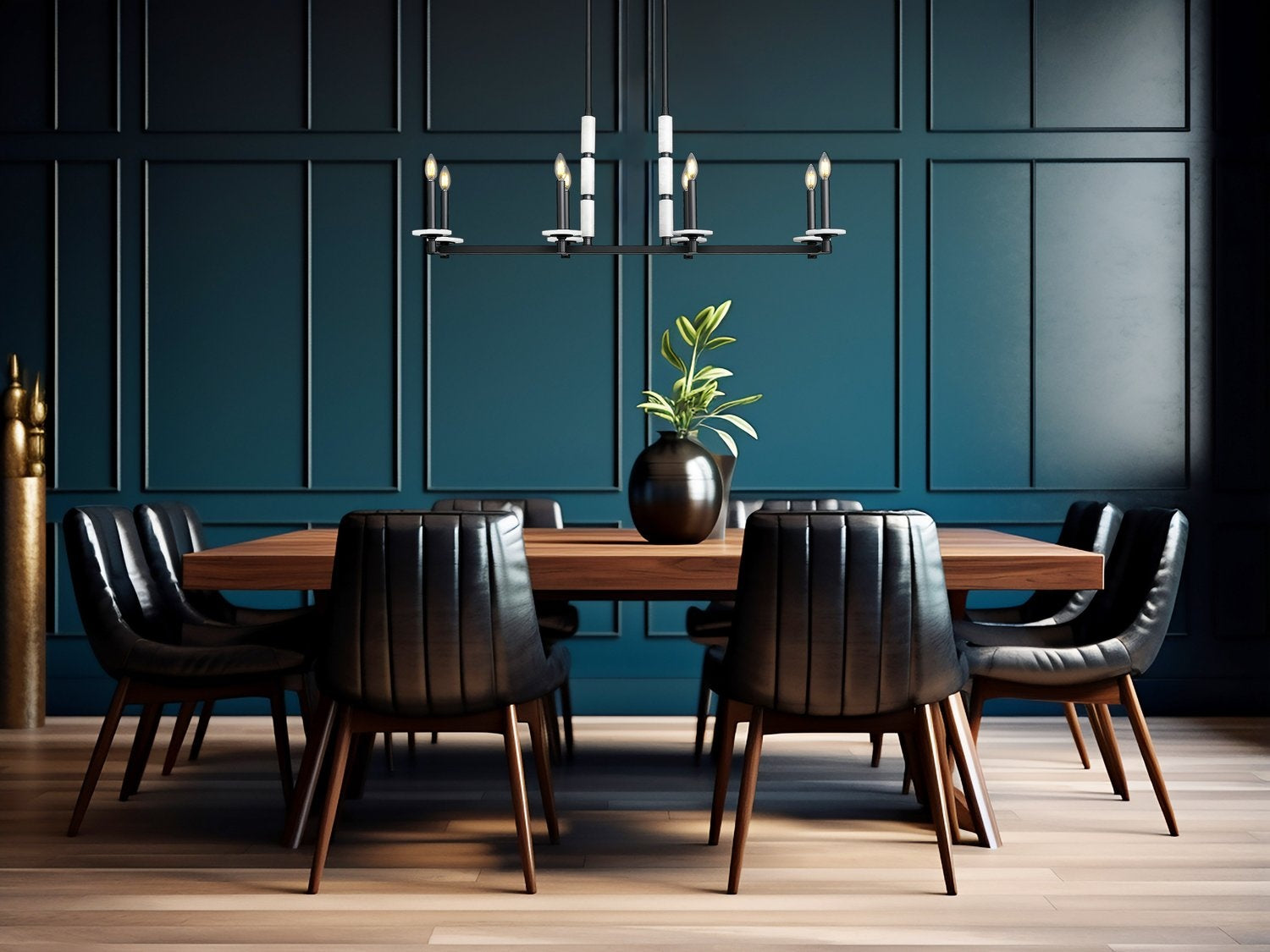 Z-LITE, KADEN LINEAR CHANDELIER, LINEAR LIGHT