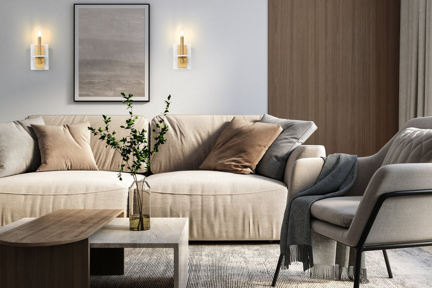 Z-LITE, KADEN WALL SCONCE, WALL SCONCES