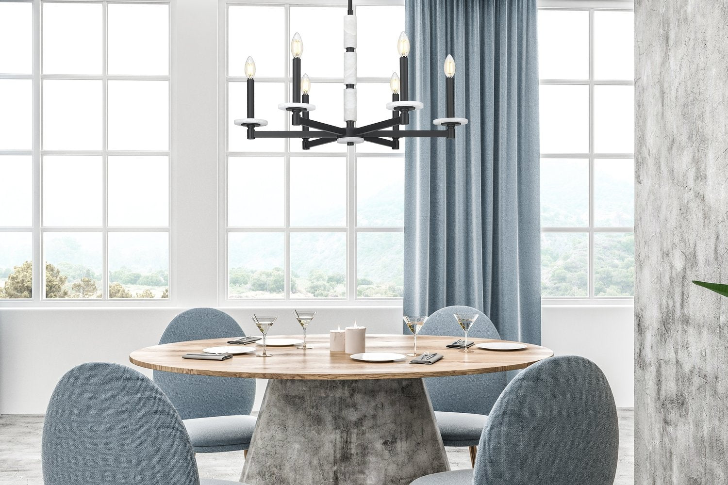 Z-LITE, KADEN CHANDELIER, CHANDELIER LIGHT
