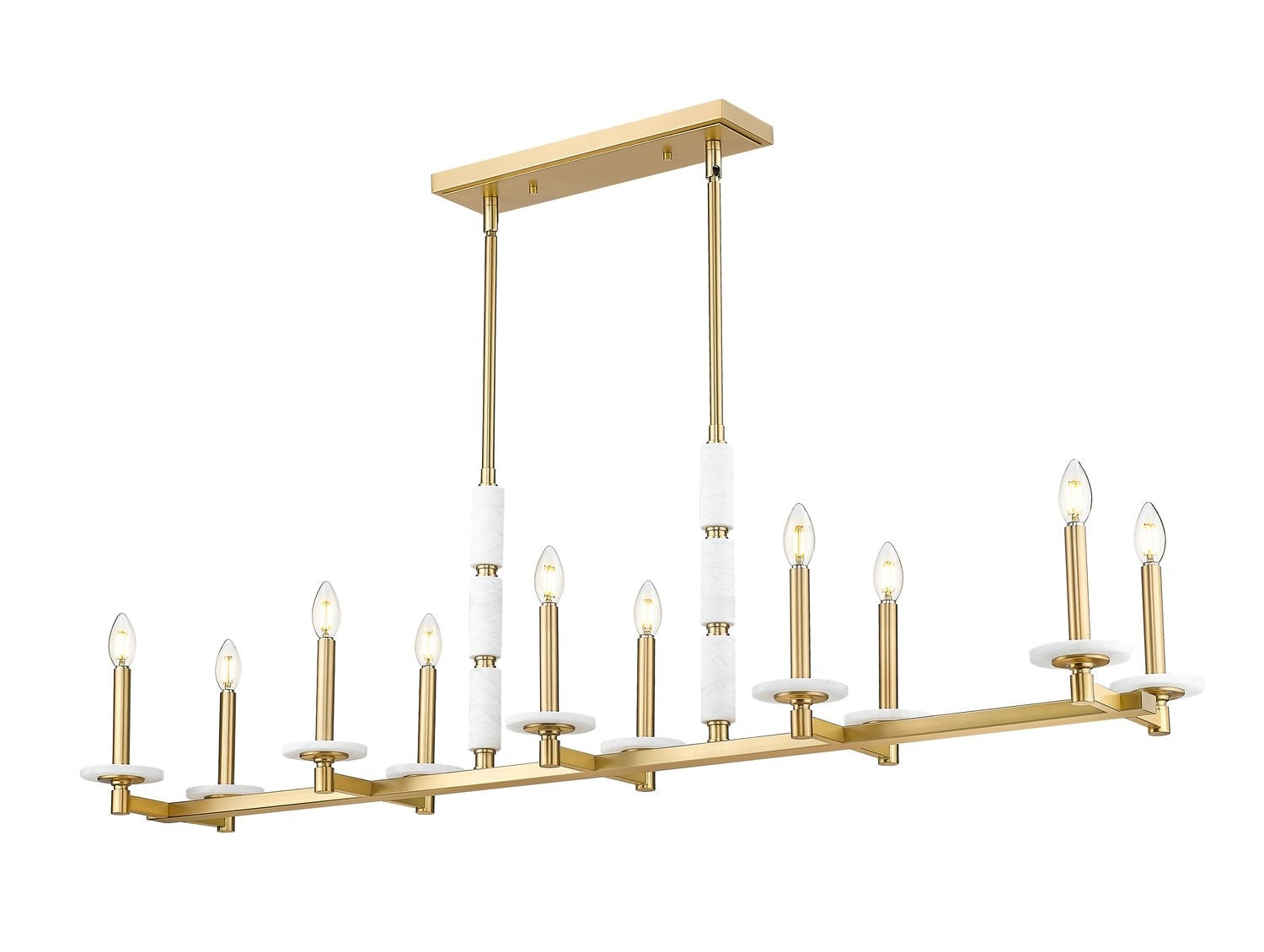 Z-LITE, KADEN LINEAR CHANDELIER, LINEAR LIGHT