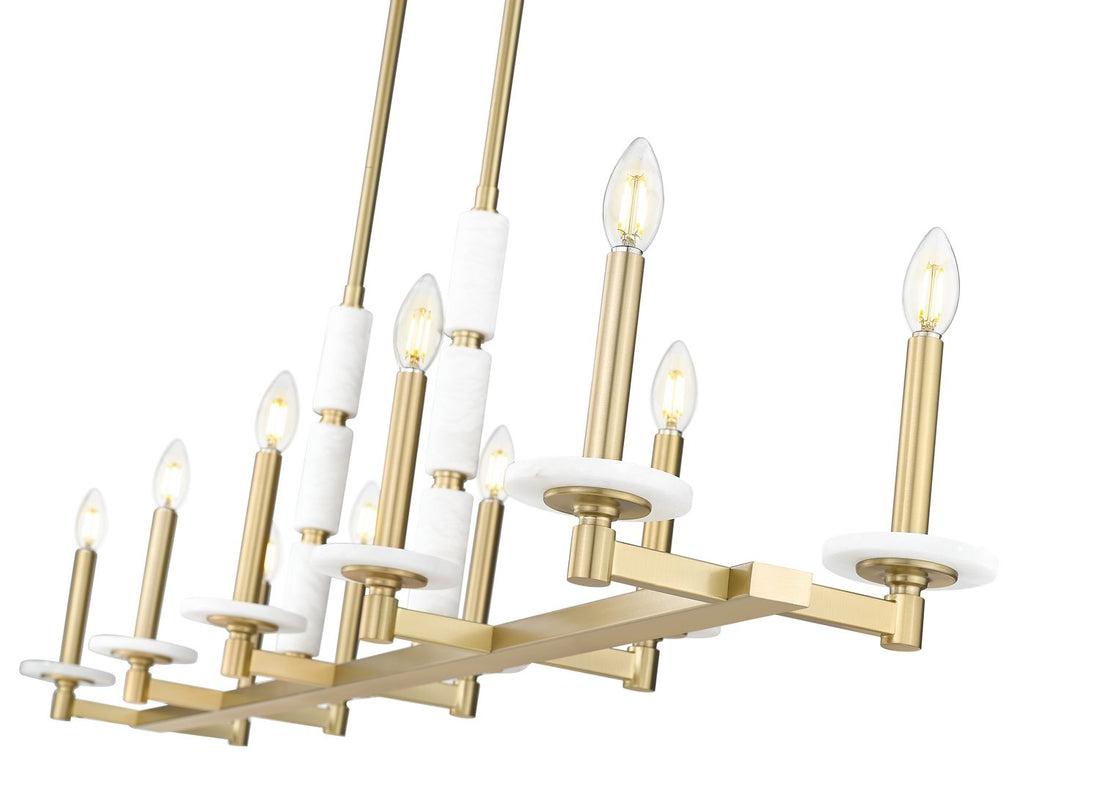 Z-LITE, KADEN LINEAR CHANDELIER, LINEAR LIGHT