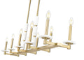 Z-LITE, KADEN LINEAR CHANDELIER, LINEAR LIGHT
