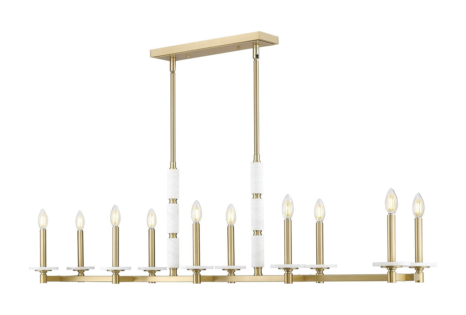 Z-LITE, KADEN LINEAR CHANDELIER, LINEAR LIGHT
